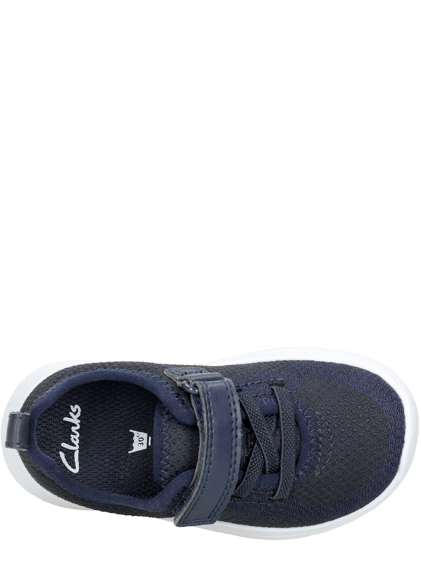 Clarks Ath Flux Toddler Trainers - Navy 4 Clarks Ath Flux Toddler Trainers - Navy - Image 4
