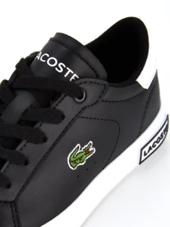 Lacoste Powercourt 0721 Lace Trainer - Black/White -Mamas & Papas || MONSOON || RIVER ISLAND Sales R3KMG SQ6 0000000019 BLACK WHITE SLd