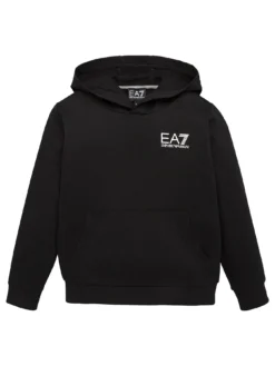 EA7 Emporio Armani Boys Core ID Hoodie - Black