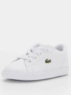 Lacoste Lerond Infant BL 2 Trainers - White