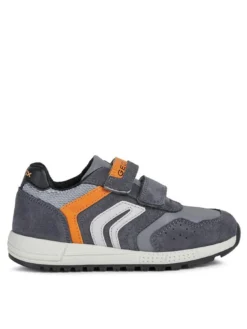 Geox Boys Alben Strap Trainers - Grey/Orange 7 Geox Boys Alben Strap Trainers - Grey/Orange -Mamas & Papas || MONSOON || RIVER ISLAND Sales TF7NN SQ3 0000000819 GREY ORANGE SLs