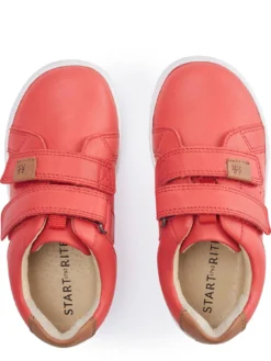 Start-rite Explore Red Soft Leather Flexible Double Riptape Trainers -Mamas & Papas || MONSOON || RIVER ISLAND Sales UGPXY SQ4 0000000017 RED SLt