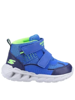 Skechers Toddler Magna-lights Frosty Fun Boots - Blue