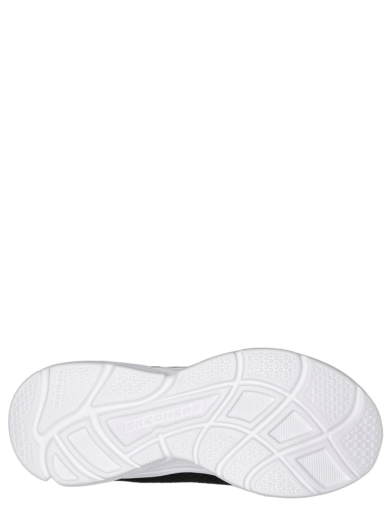 Skechers Girls Wavy Lites Lace Up Trainer 4 Skechers Girls Wavy Lites Lace Up Trainer - Image 4