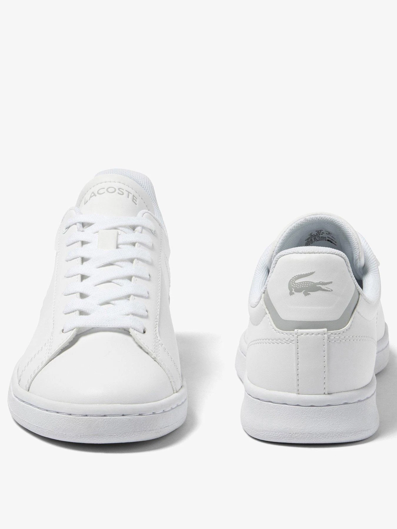 Lacoste Carnaby Pro Bl 23 Trainers - White 2 Lacoste Carnaby Pro Bl 23 Trainers - White - Image 2