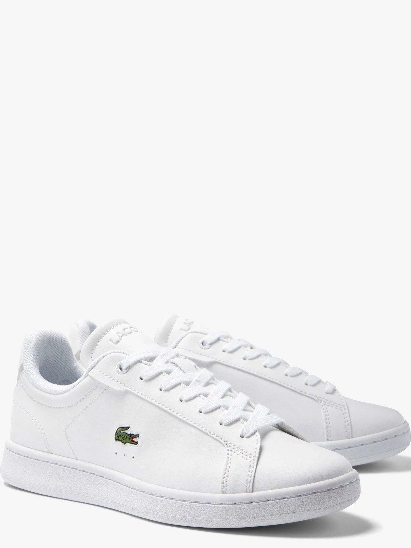 Lacoste Carnaby Pro Bl 23 Trainers - White 3 Lacoste Carnaby Pro Bl 23 Trainers - White - Image 3