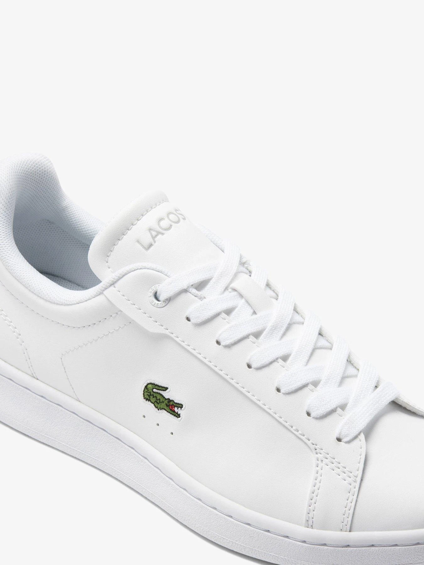 Lacoste Carnaby Pro Bl 23 Trainers - White 5 Lacoste Carnaby Pro Bl 23 Trainers - White - Image 5
