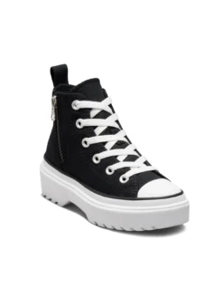 Converse Chuck Taylor All Star Lugged Lift Canvas Childrens Girls Hi Top Trainers -Mamas & Papas || MONSOON || RIVER ISLAND Sales VDNBP SQ6 0000000004 BLACK SLd