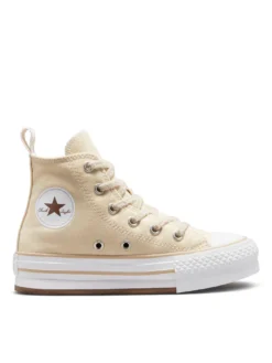 Converse Chuck Taylor All Star Eva Lift Cheer Camp Canvas Childrens Girls Hi Top Trainers