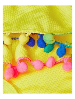 Monsoon Girls Pompom Bikini - Yellow -Mamas & Papas || MONSOON || RIVER ISLAND Sales VFXL0 SQ4 0000000076 YELLOW SLd